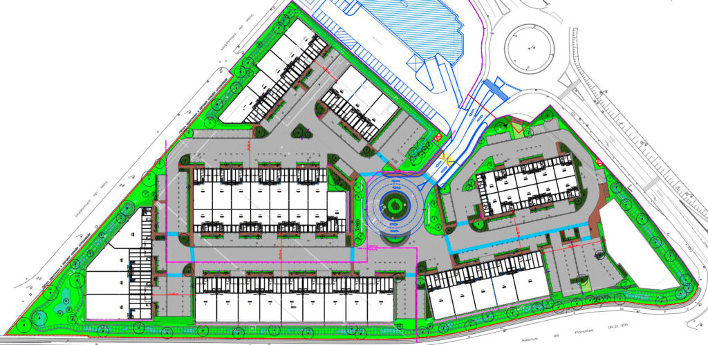 Projet d'aménagement ZAC à Poissy